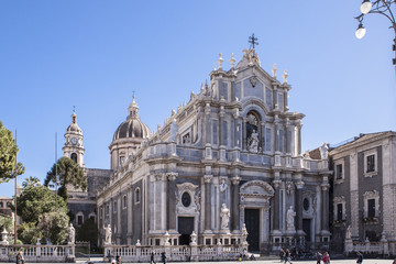 Fototapeta na wymiar Cathedral of Sant'Agata
