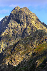 Poland, Tatra Mountains, Zakopane - Swinica peak in High Tatra mountain range