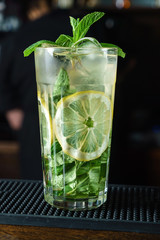 cocktail in the bar