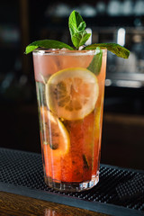 cocktail in the bar