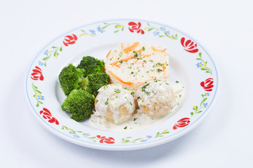 meatballs with potato