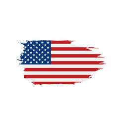 USA Flag isolated