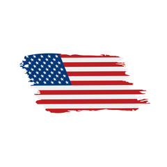 USA Flag isolated