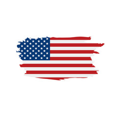 USA Flag isolated