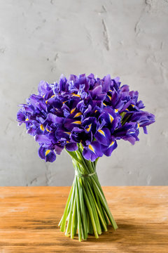 Iris Flowers Bouquet