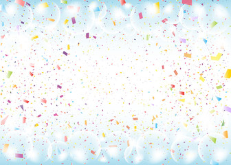 効果音 紙吹雪背景 Wall Mural Wallpaper Murals Kid A