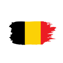 Flag of Belgium, Vector illustration