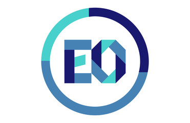 EO Global Circle Ribbon letter Logo