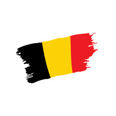 Flag of Belgium, Vector illustration