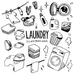 Laundry Illustration Pack
