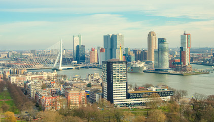 Naklejka premium View of Rotterdam