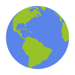 Fototapeta na wymiar world globe icon. vector earth logo. flat web global symbol
