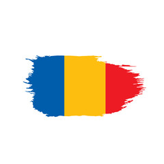 Chad flag, vector illustration