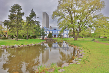 the Nakajima Park  at  Sapporo, hokkaido Japan
