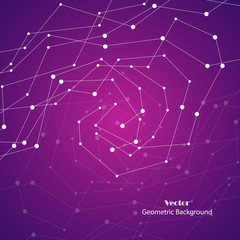 Obraz premium Vector geometric background