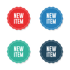 New Item Sticker Labels - 193930045