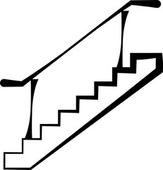Stairs Icon, Web Design