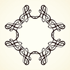 Vignette. Vector drawing