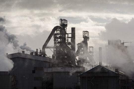 Port Talbot Steelworks Tata Steel Port Talbot West Glamorgan Wales