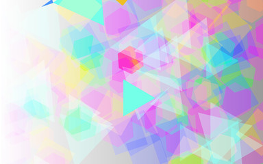 vector background in bright colors
