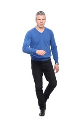 Fototapeta premium Caucasian man