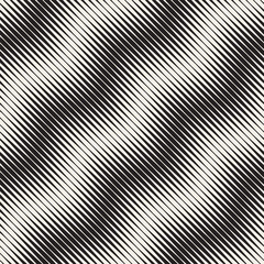 Seamless ripple pattern. Repeating vector texture. Wavy graphic background. Simple stripes