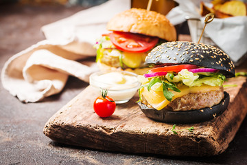 Classic beef burger