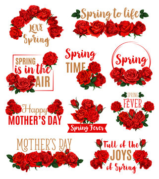 Spring Mood Icon Set