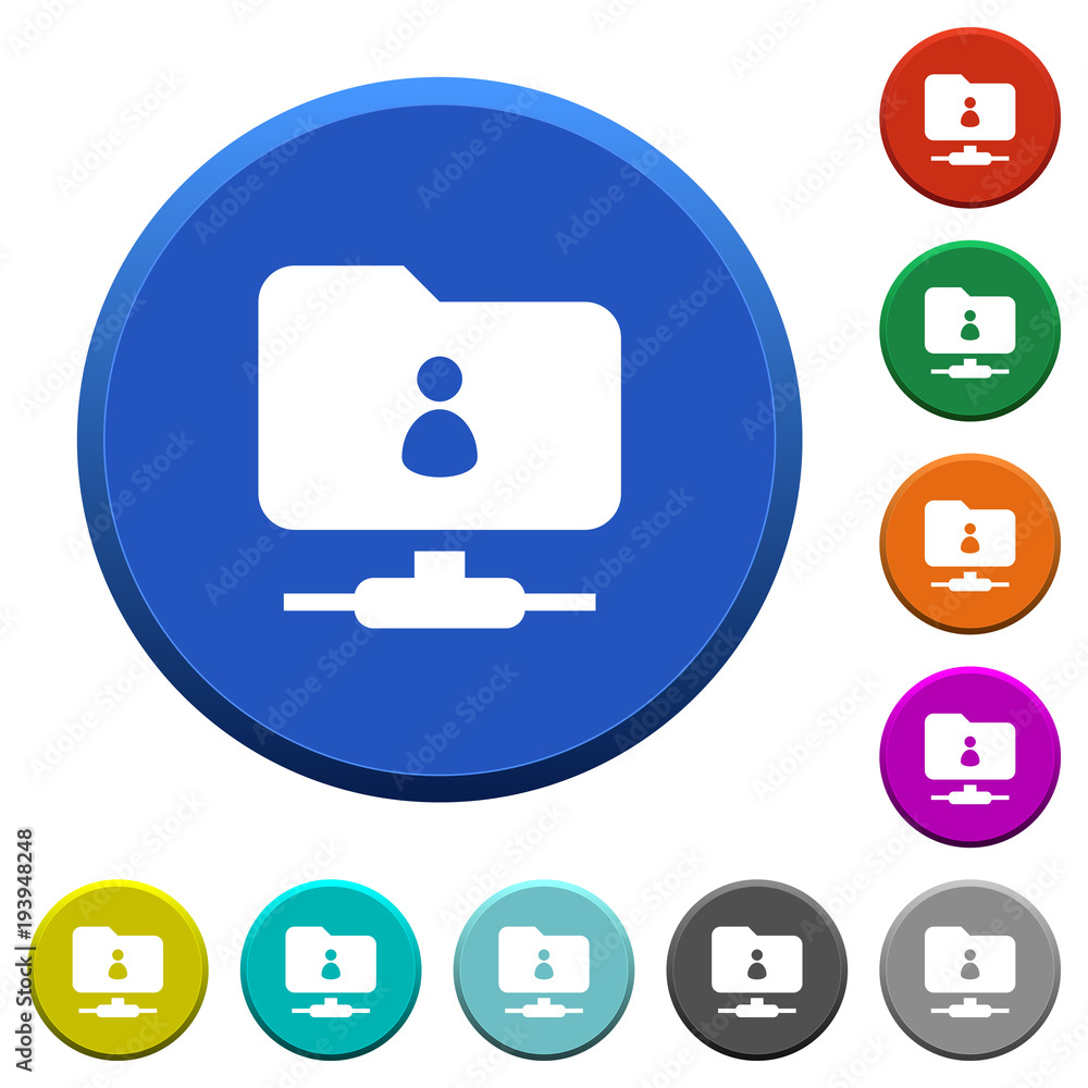 Poster ftp directory owner beveled buttons