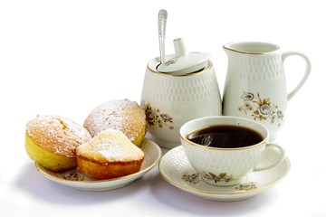 hot,sweet coffe in cup