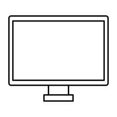 computer display isolated icon vector illustration design