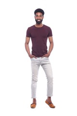 Fototapeta premium Afro człowiek