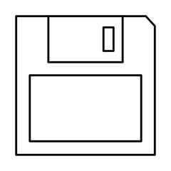 floppy disk storage icon vector illustration design