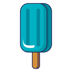 ice cream palette icon vector illustration design