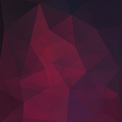 Background made of purple triangles. Square composition with geometric shapes. Eps 10