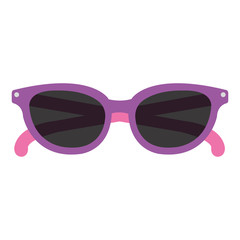 summer sunglasses isolated icon vector illustration design