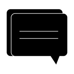 speech bubble message icon vector illustration design