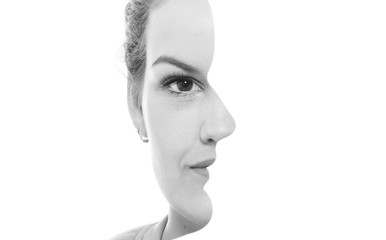 Beautiful caucasian woman