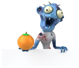 Fun zombie - 3D Illustration