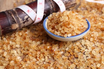 Organic sugarcane with molasses