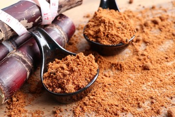 Organic sugarcane with molasses