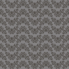 Seamless pattern for decoration isolated on a dark background. Vector illustration.