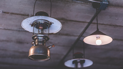 Antique Ceiling Lamplight