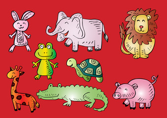 Cute Animals  cartoon