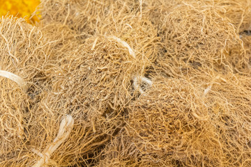 racines naturelles parfumées de vétiver 