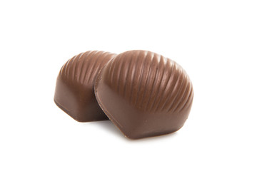 chocolate candy isolated