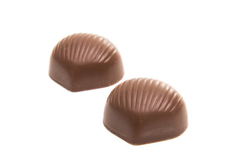 chocolate candy isolated