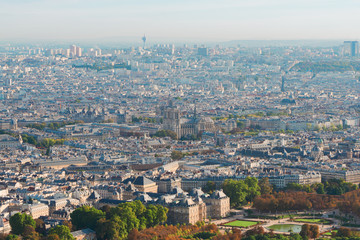 Obraz premium Birdeye view of Paris