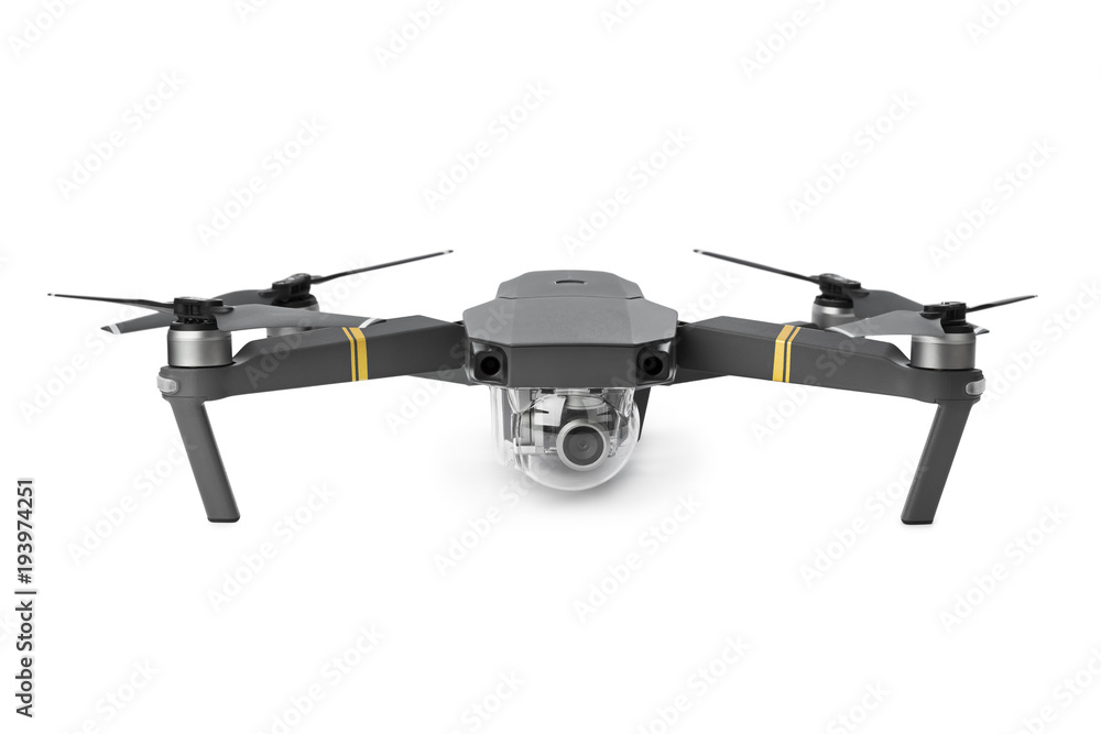 Sticker quadcopter drone with camera