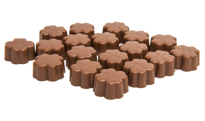 chocolate candy isolated